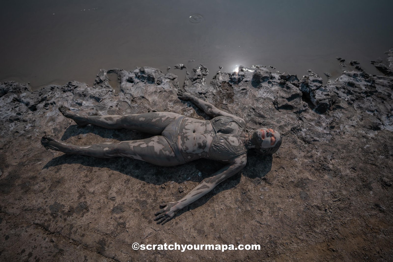 Gobustan mud volcanoes, Azerbaijan