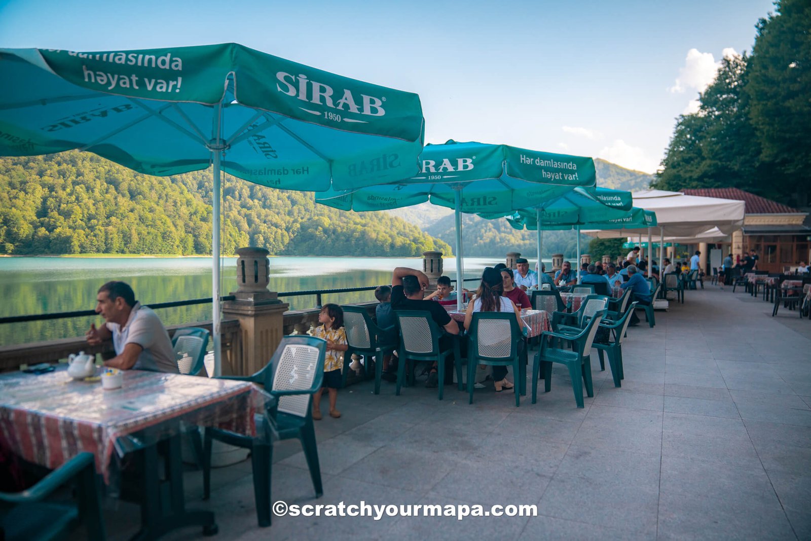 restaurant at Maralgol - Goygol National Park, Azerbaijan
