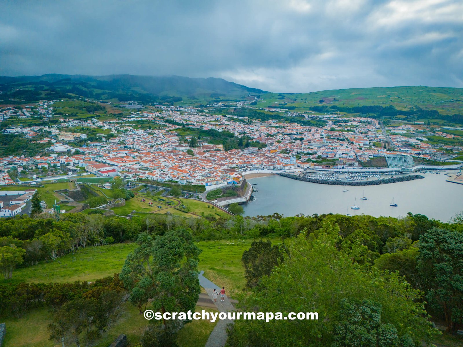 Monte Brasil - best sunset spots in Terceira