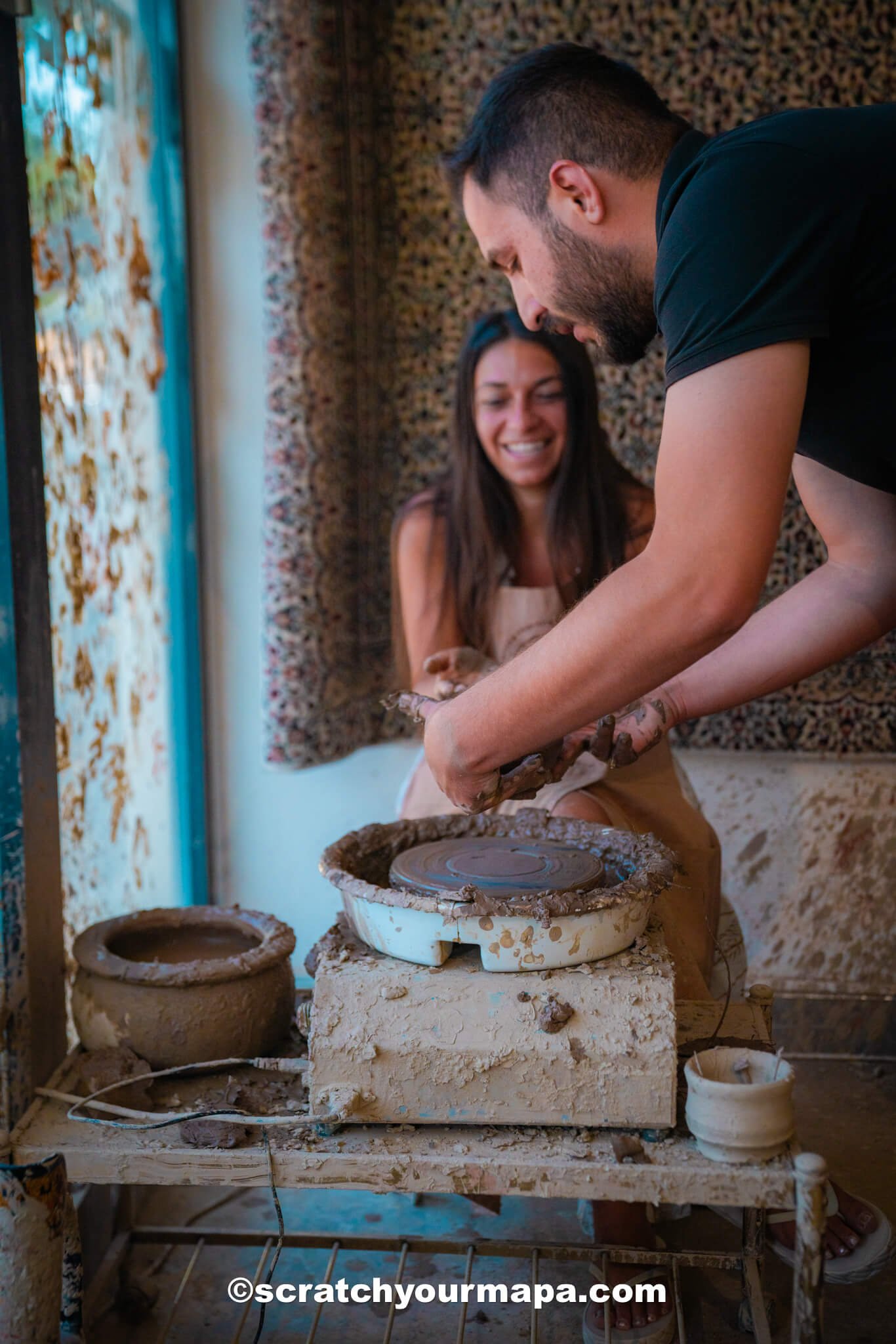 pottery class - things to do in Cappadocia, Turkey