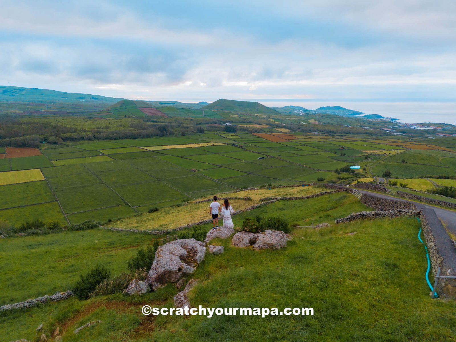 Terceira island in the Azores