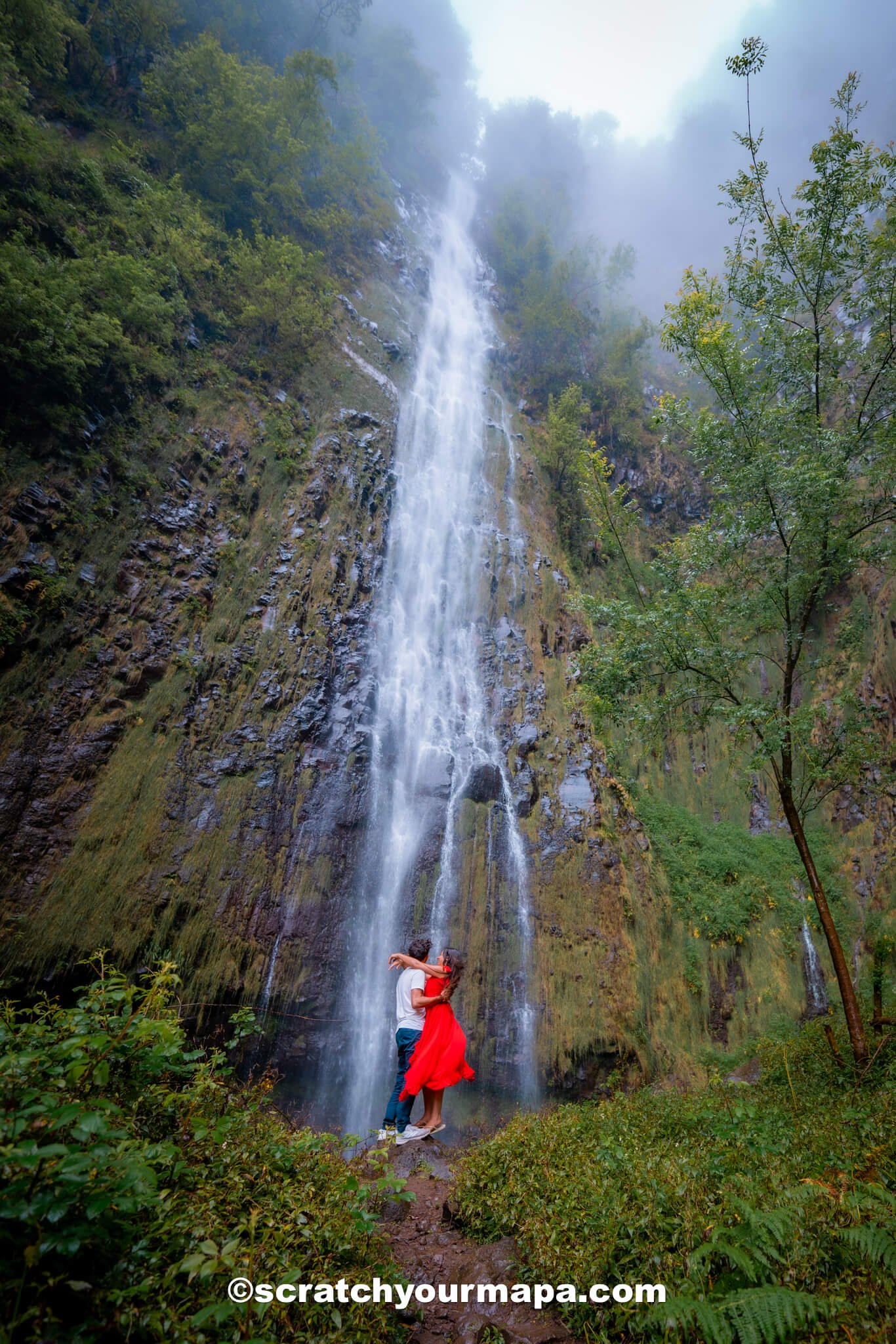 Aguage Waterfall - best waterfalls in Madeira