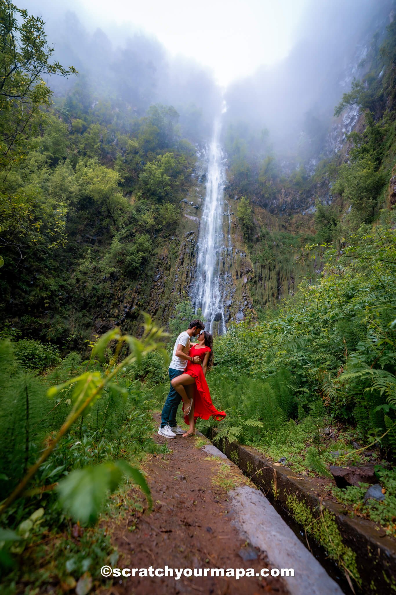 waterfalls in Madeira - trip to Madeira, Portugal