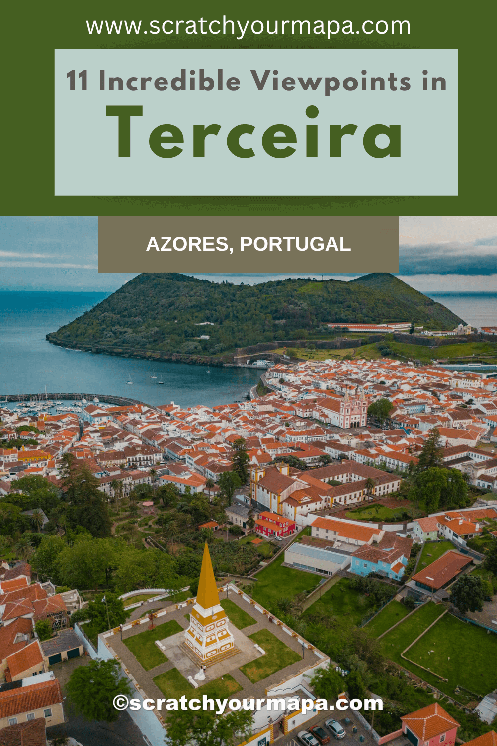 the best viewpoints in Terceira pin
