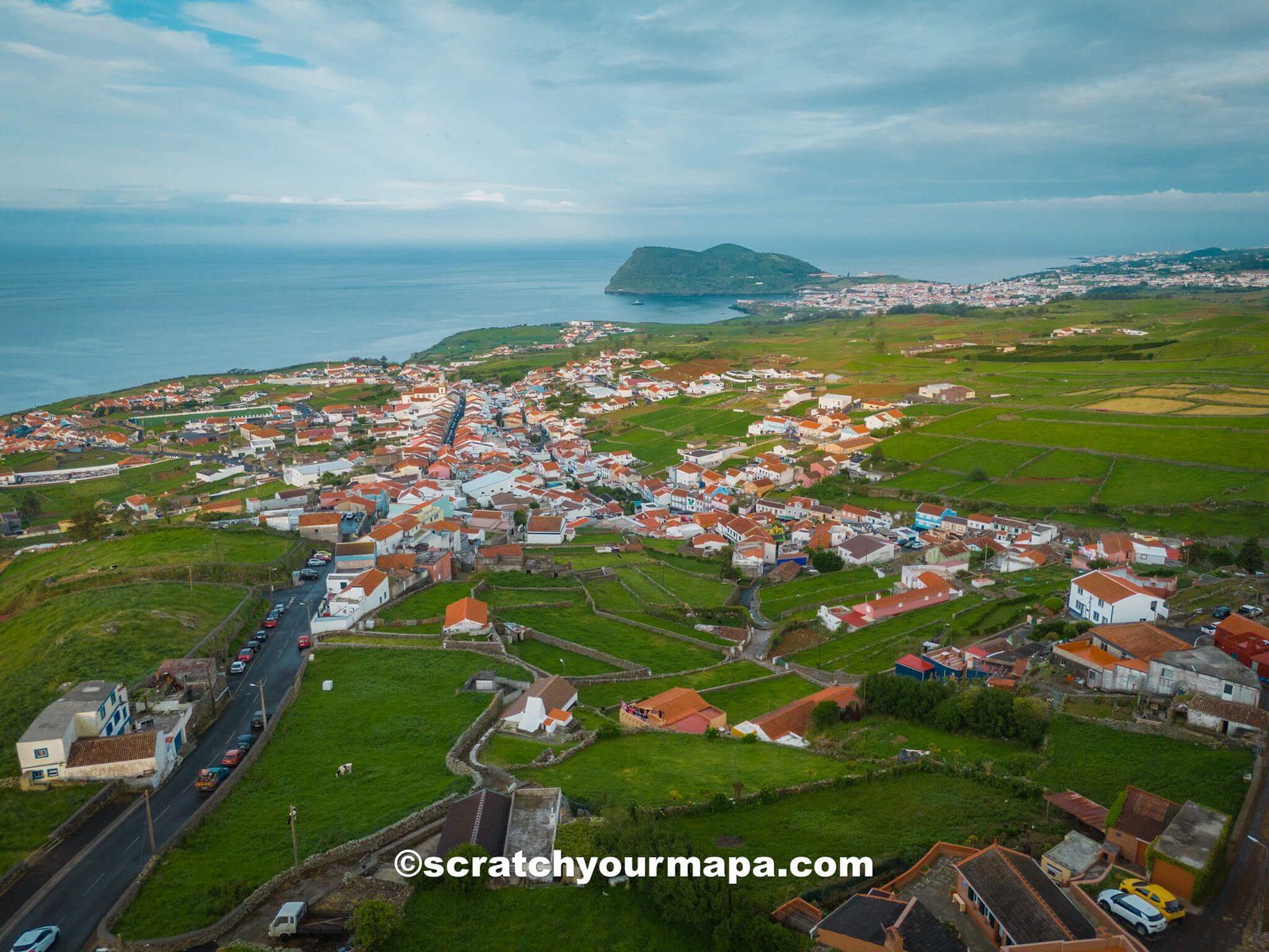 Terceira island in the Azores