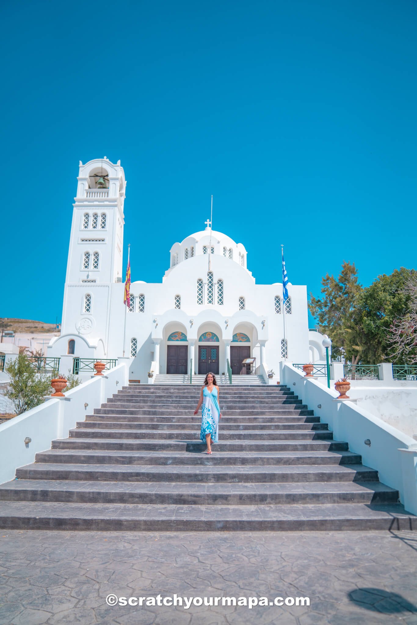 how to get to Santorini, Greece