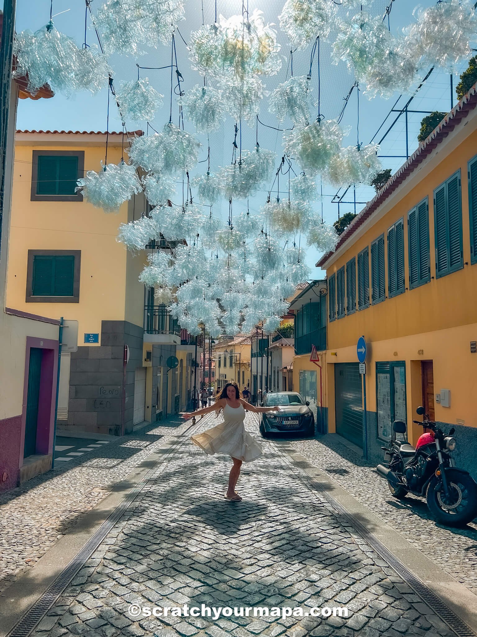 recycled art in Camara de Lobos - best photo spots in Madeira