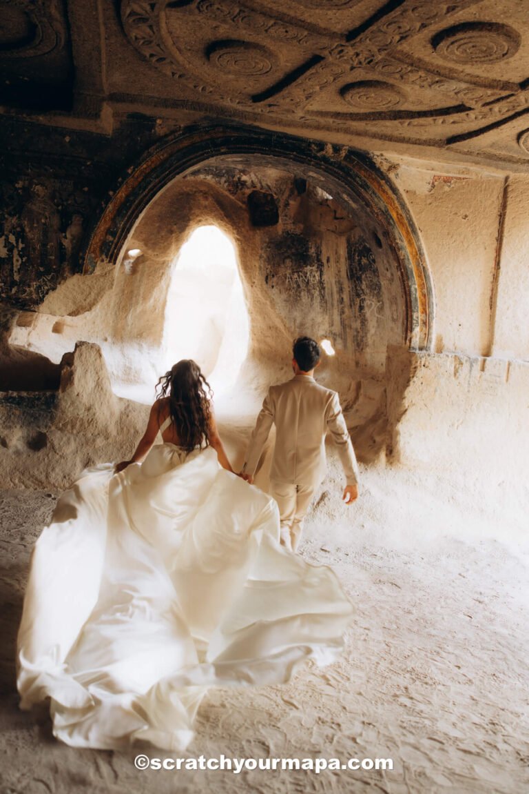 secret cave in Cappadocia - best photo spots in Cappadocia, Turkey