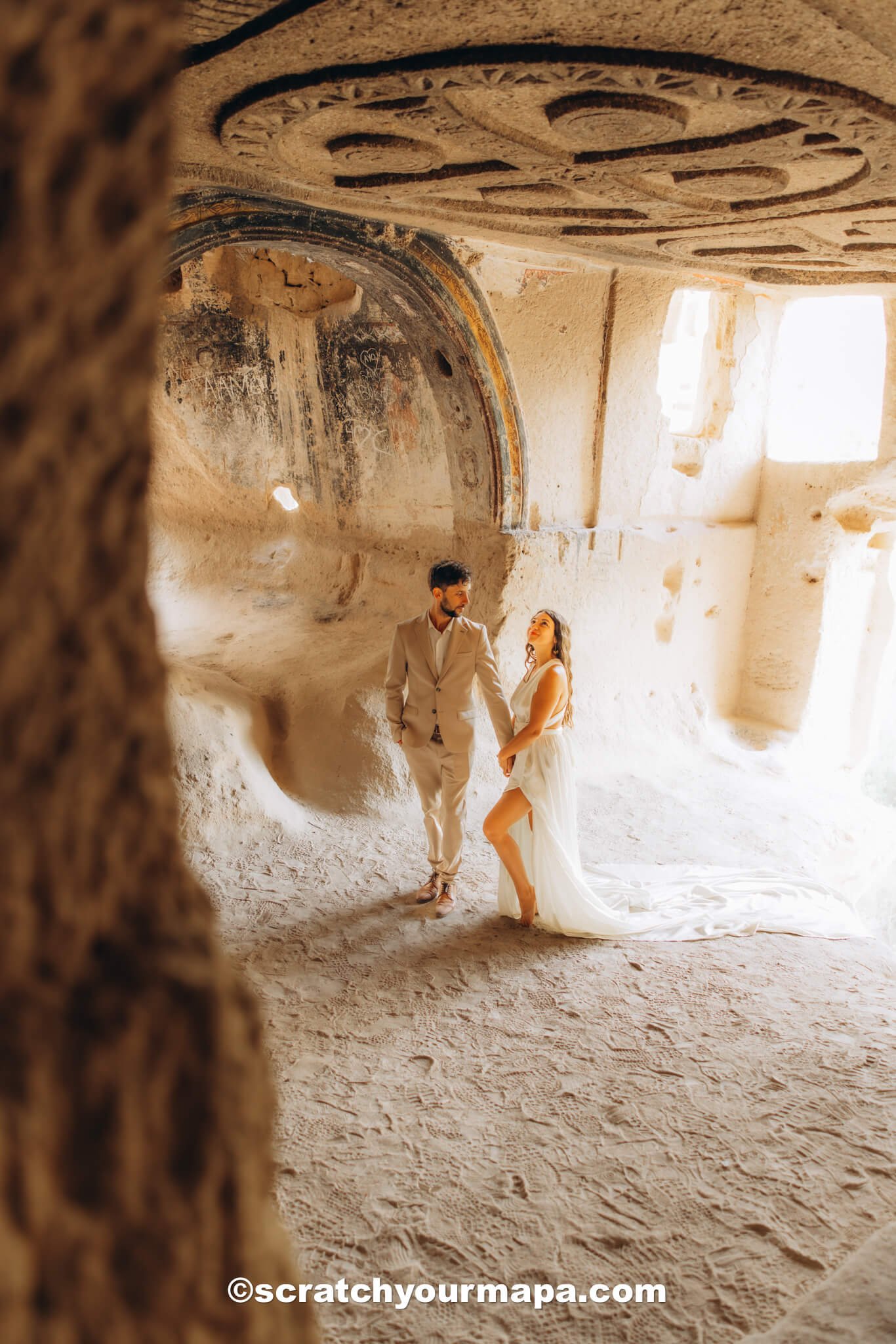 secret cave in Cappadocia - best photo spots in Cappadocia, Turkey