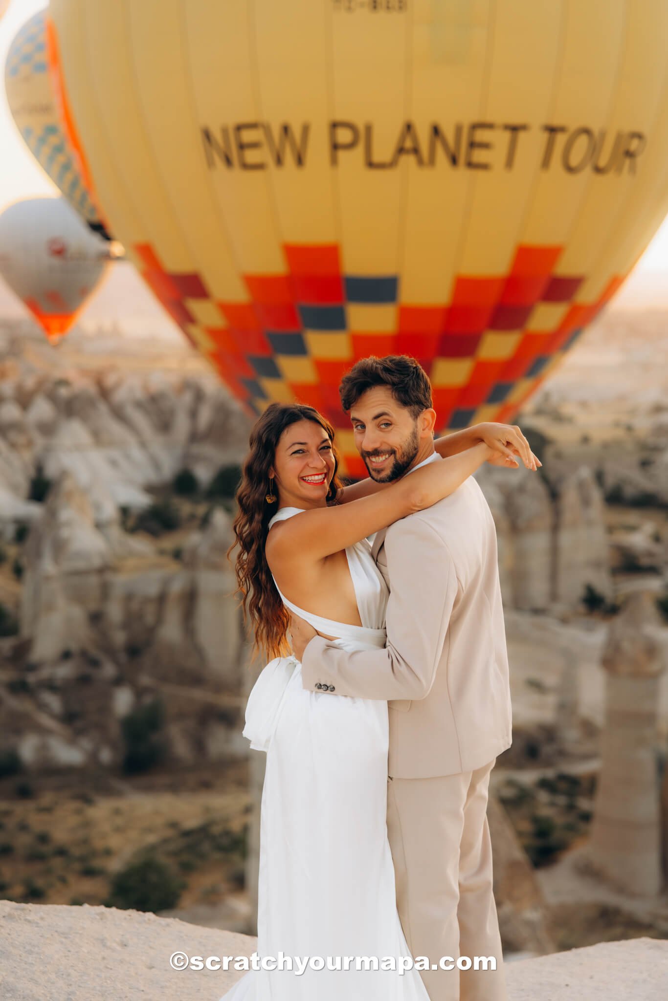 Valleys in Cappadocia 
