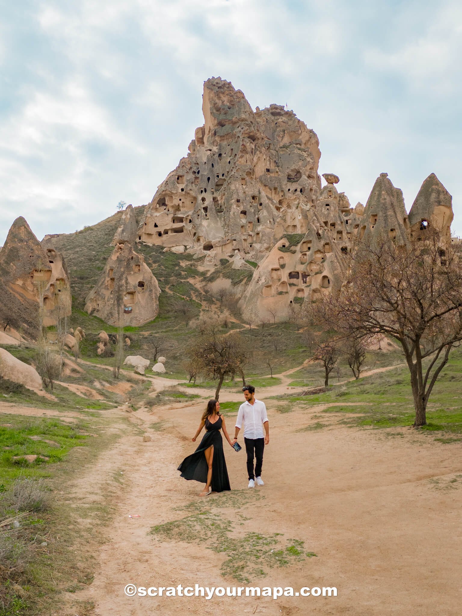 Uchisar Castle - best photo spots in Cappadocia