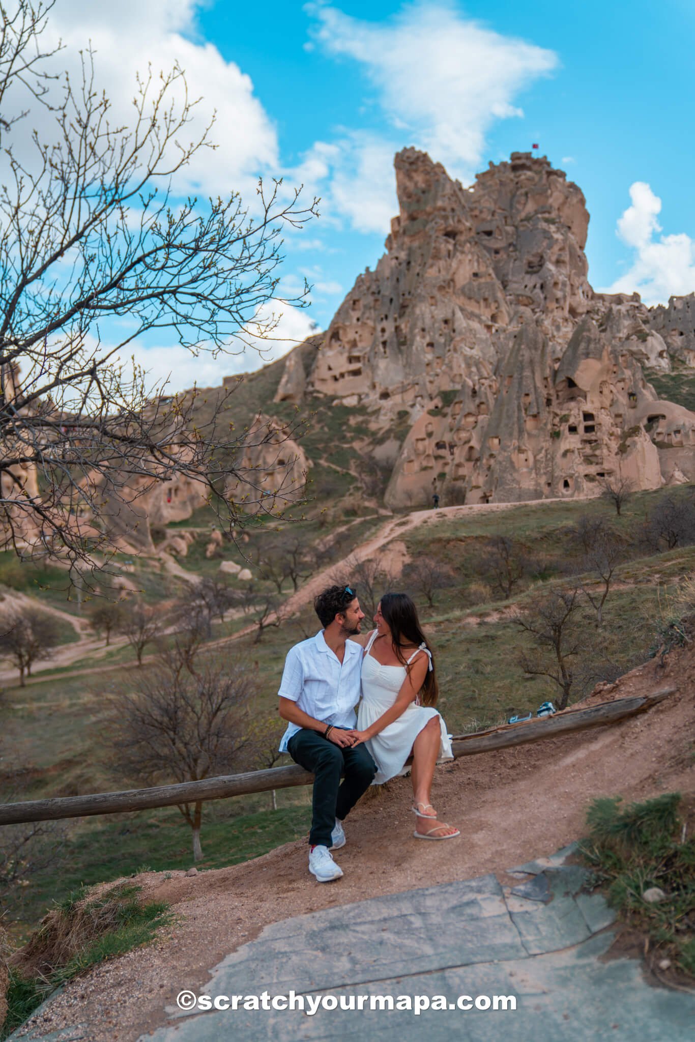 Uchisar Castle - best photo spots in Cappadocia