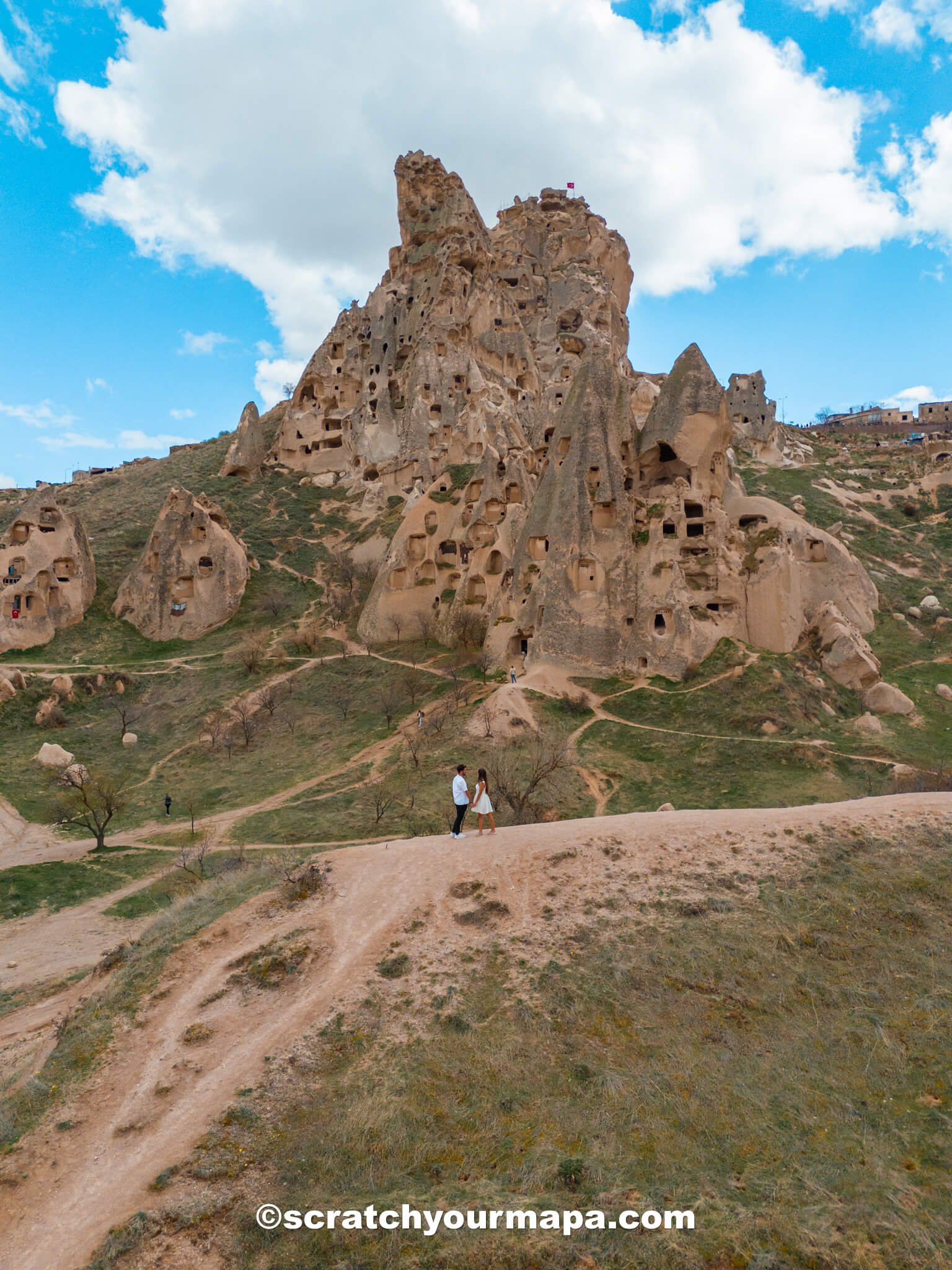 Uchisar Castle - best photo spots in Cappadocia