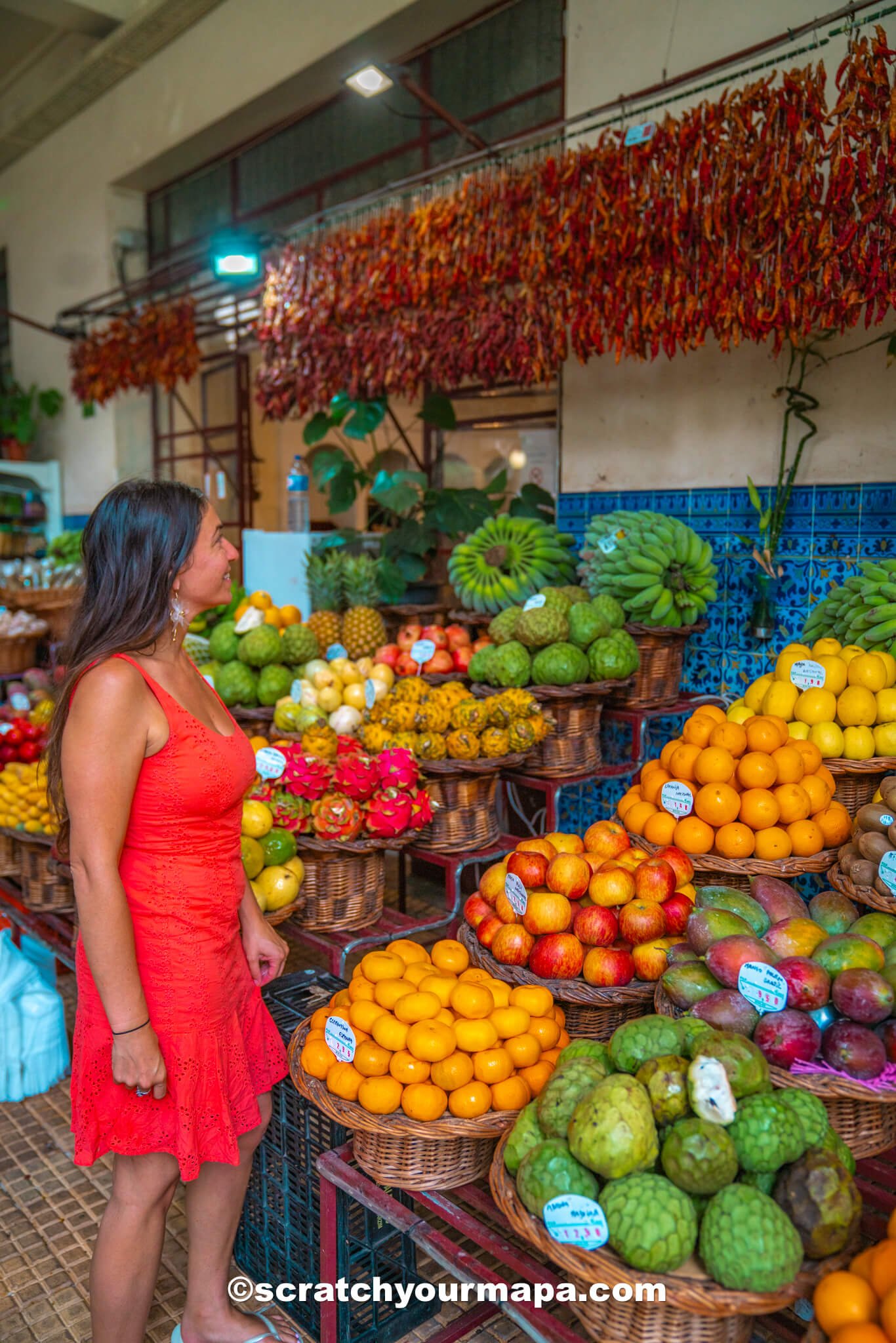 Funchal market - best photo spots in Madeira