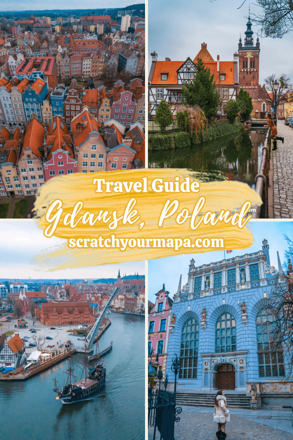 Gdansk travel guide pin