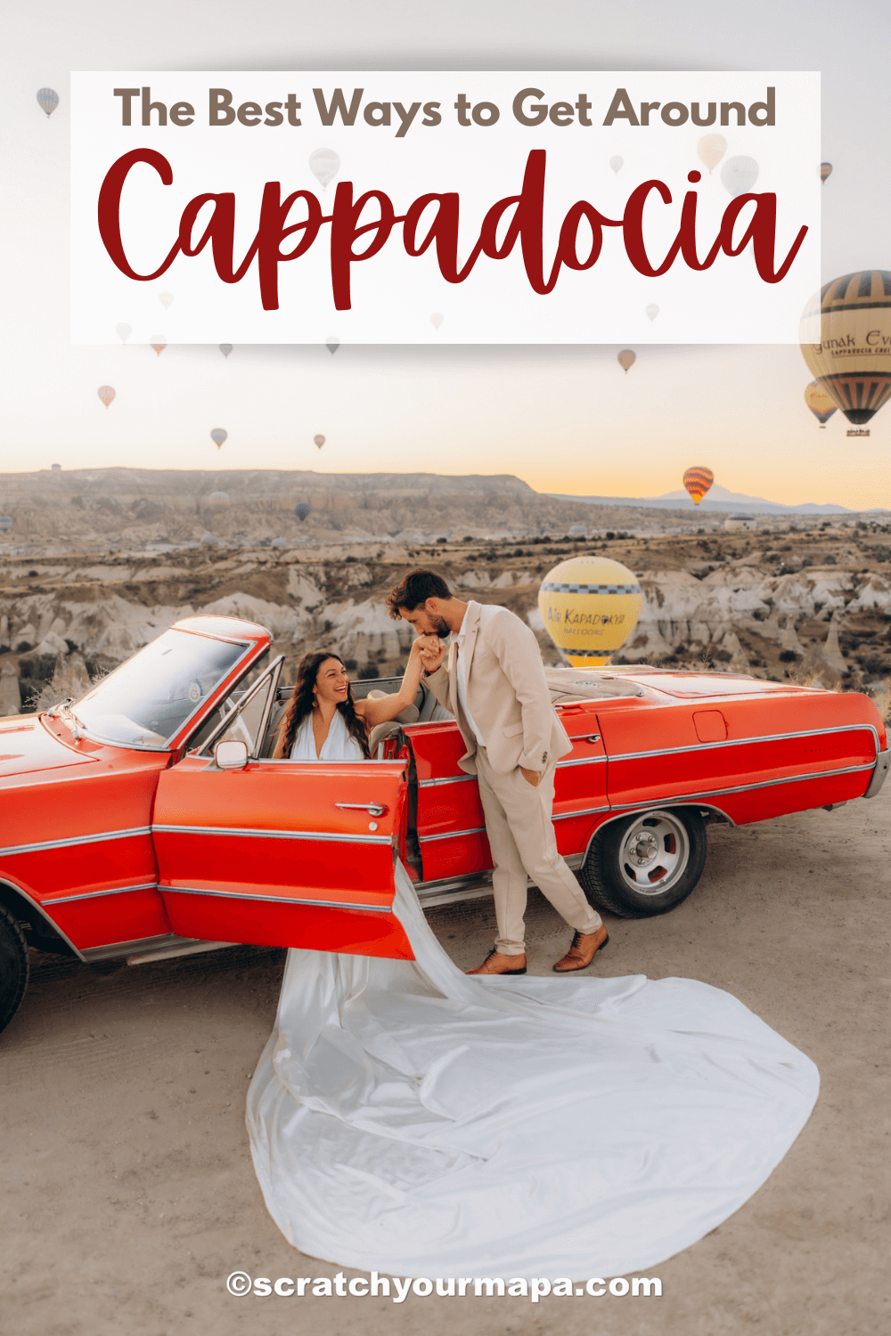 How to get around Cappadocia pin