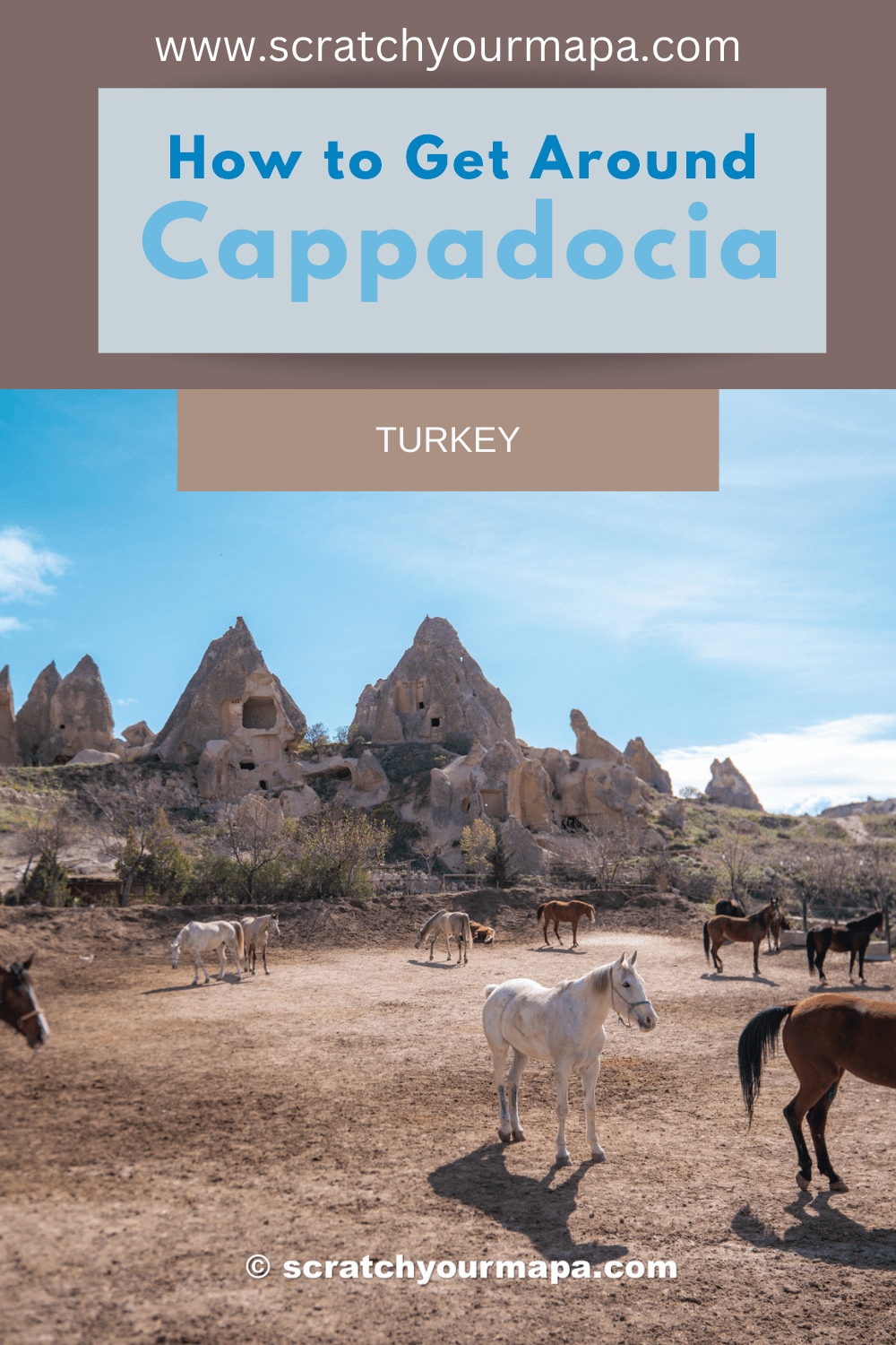 How to get around Cappadocia pin