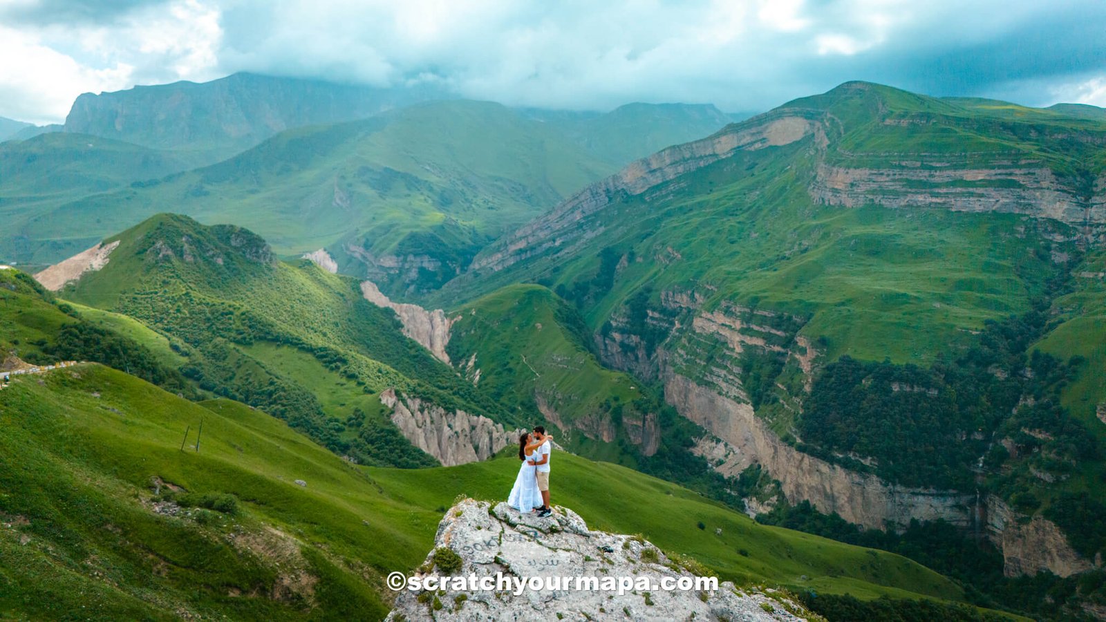 road trip in Azerbaijan