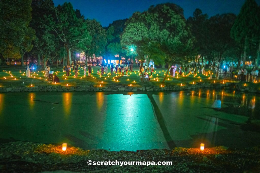 Nara Lantern Festival in Nara, Japan