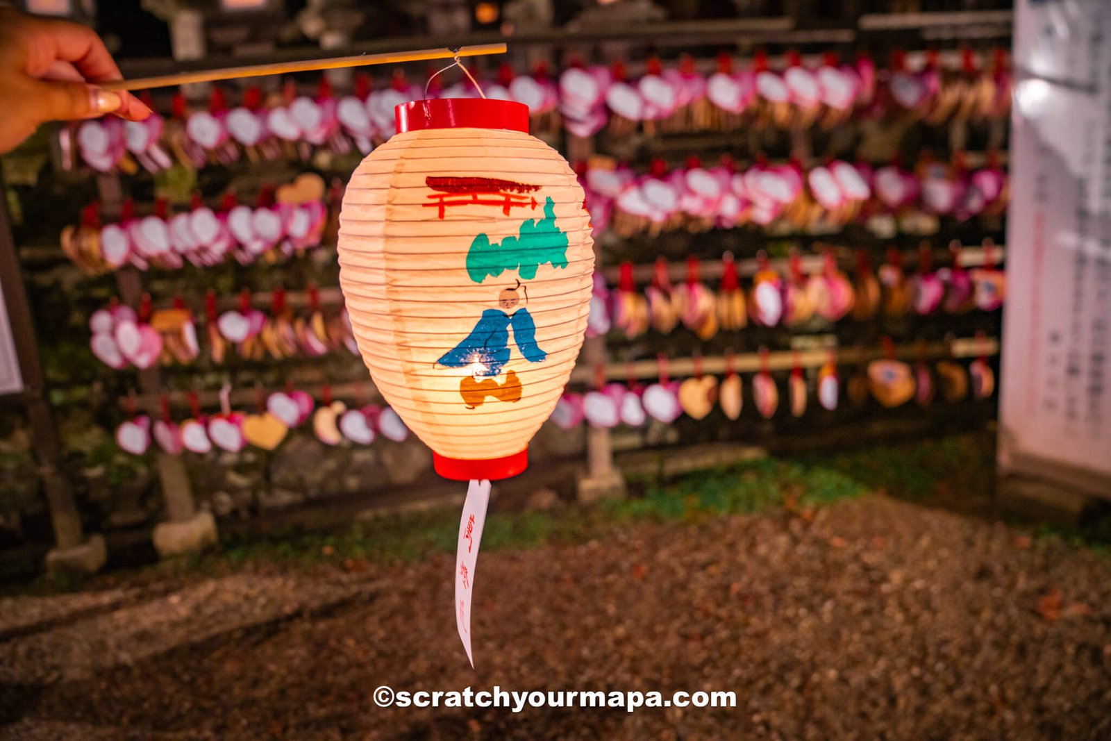 Manterns at the Nara Lantern Festival 