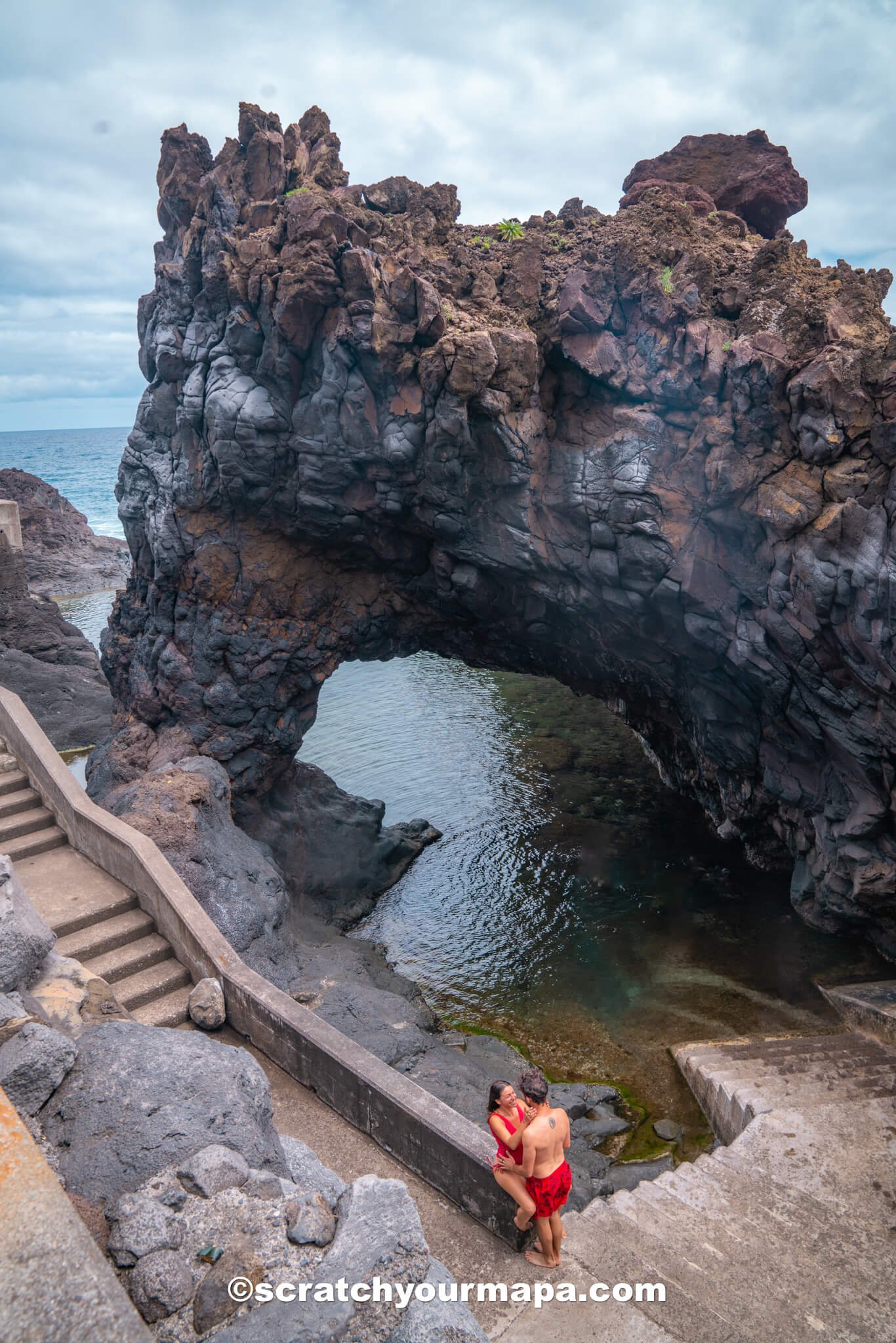 trip to Madeira, Portugal - natural pools