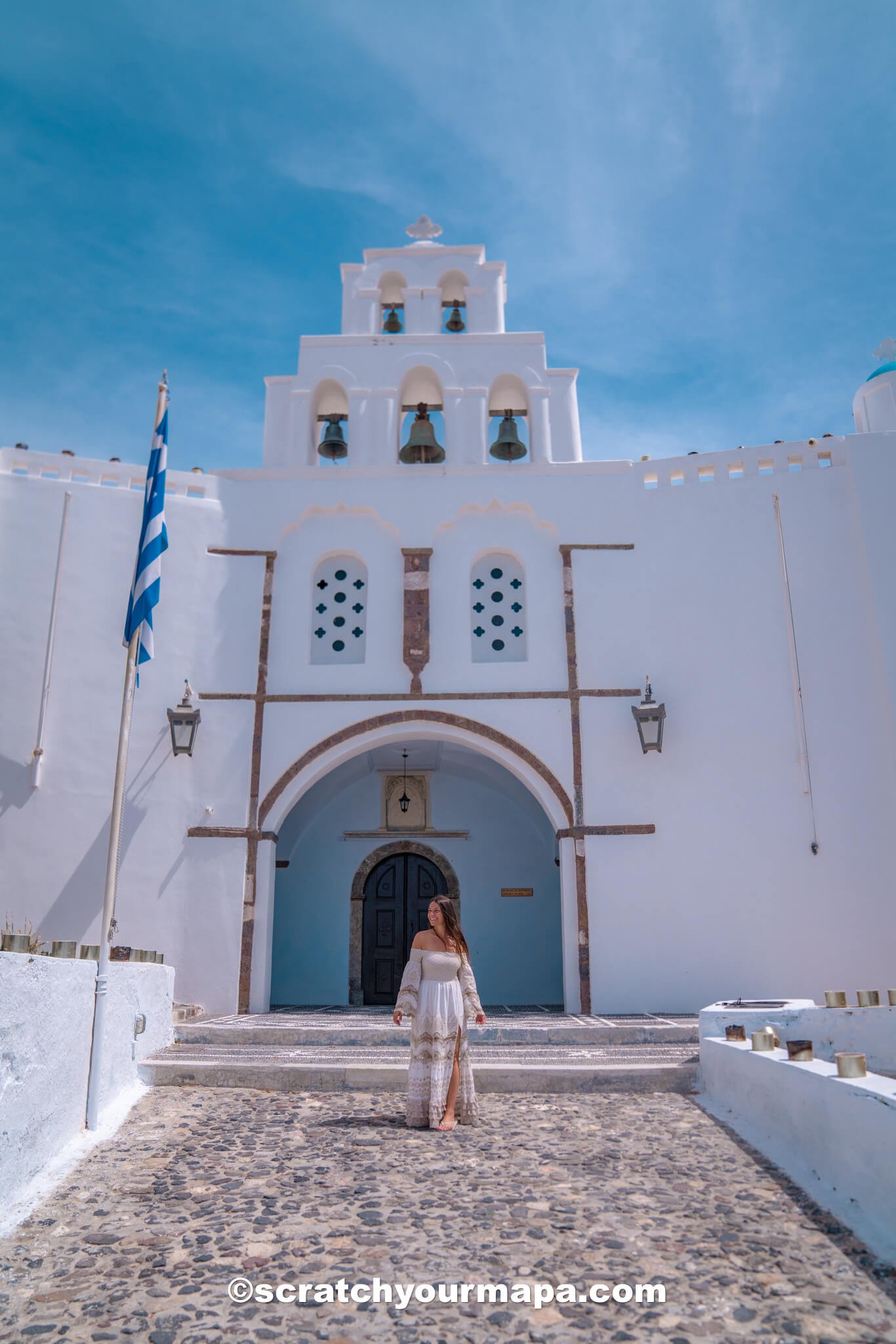how to get around Santorini, Greece