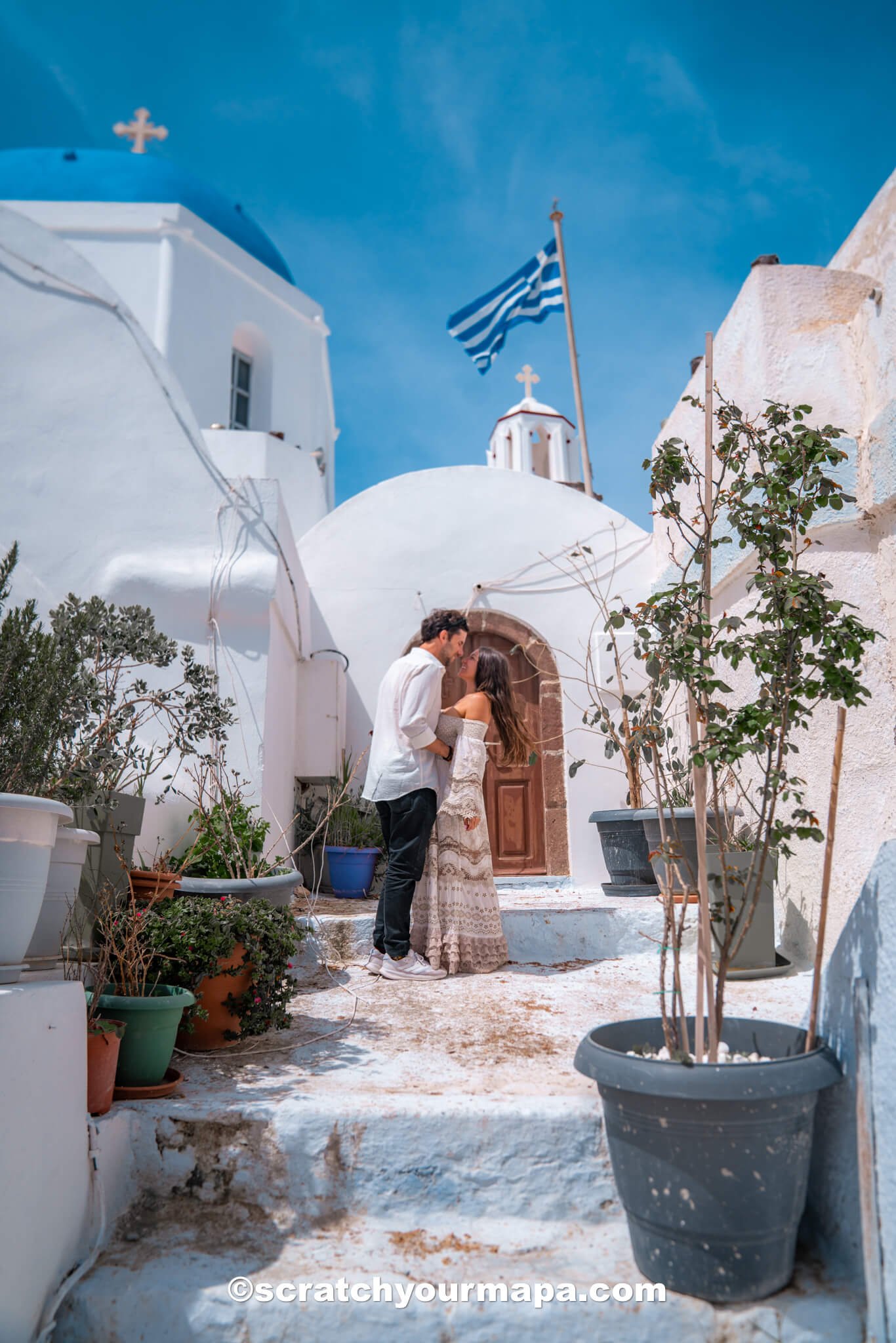 how to get to Santorini, Greece