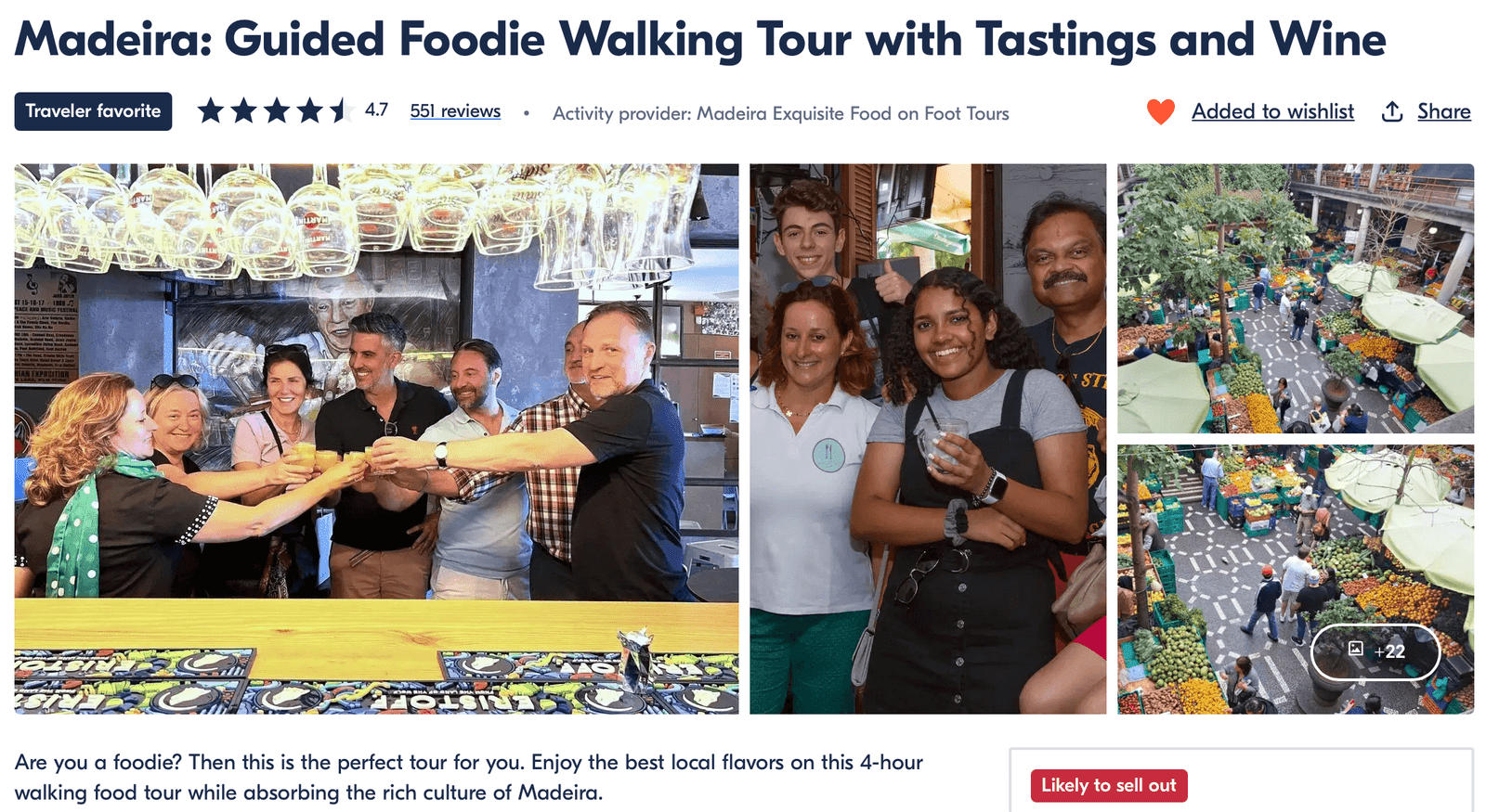 guided foodie tour - best things to do in Madeira