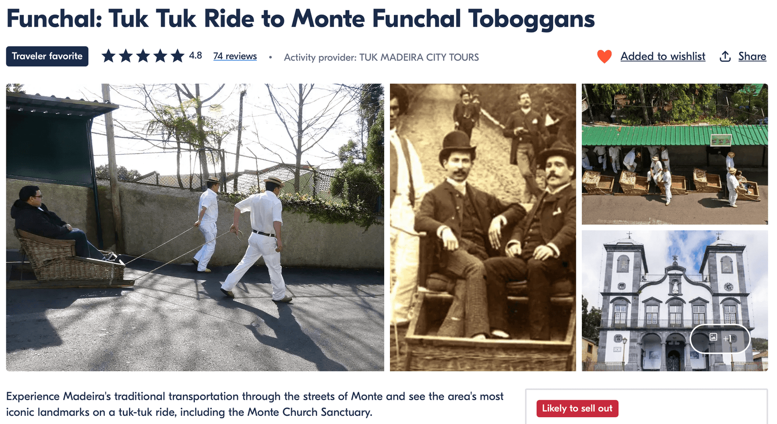 Tboggan ride - best things to do in Madeira