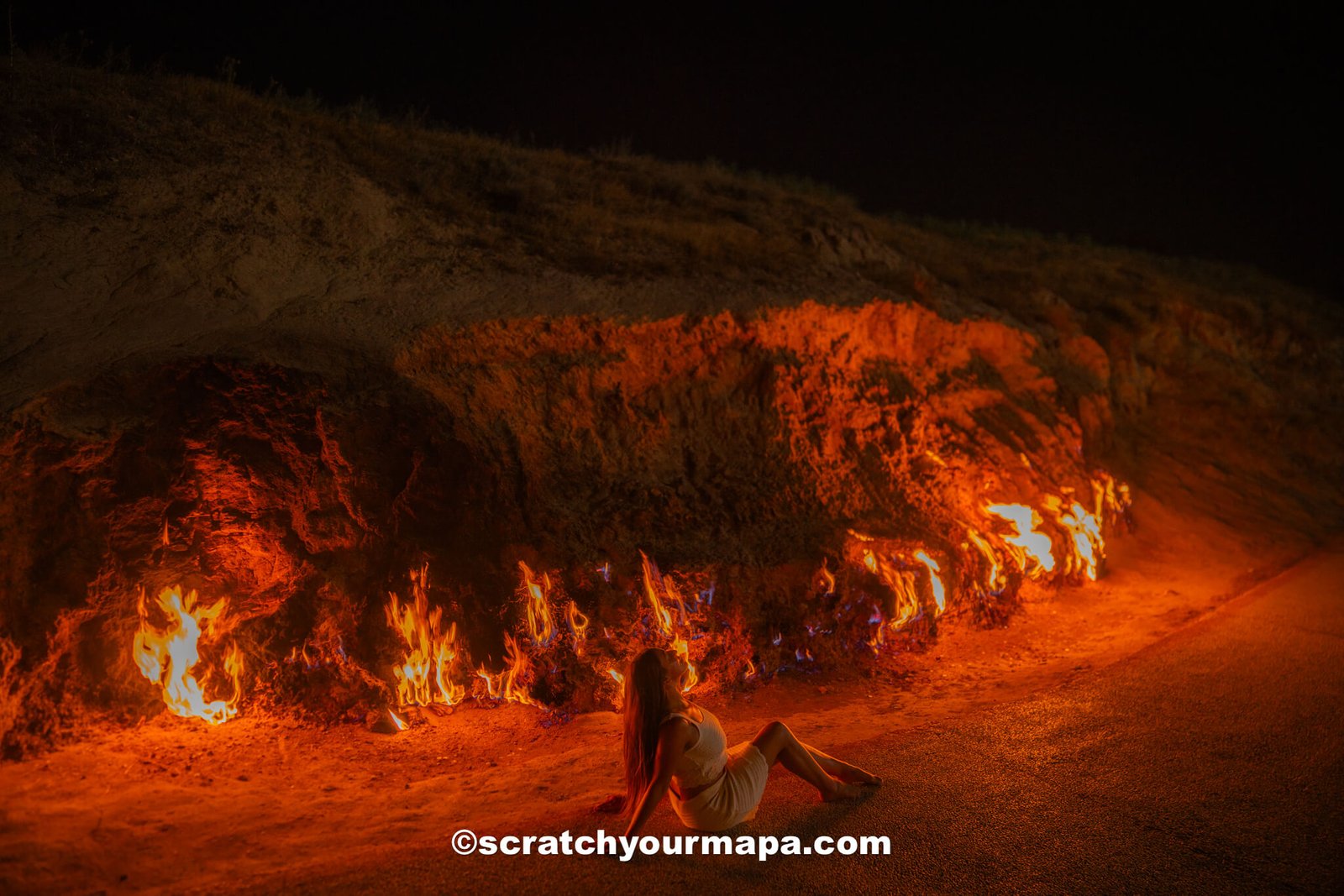 Yanar Dag - best places to visit in Azerbaijan