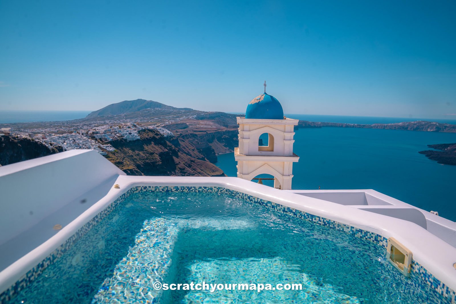 blue domes in Santorini - ultimate Santorini activities guide