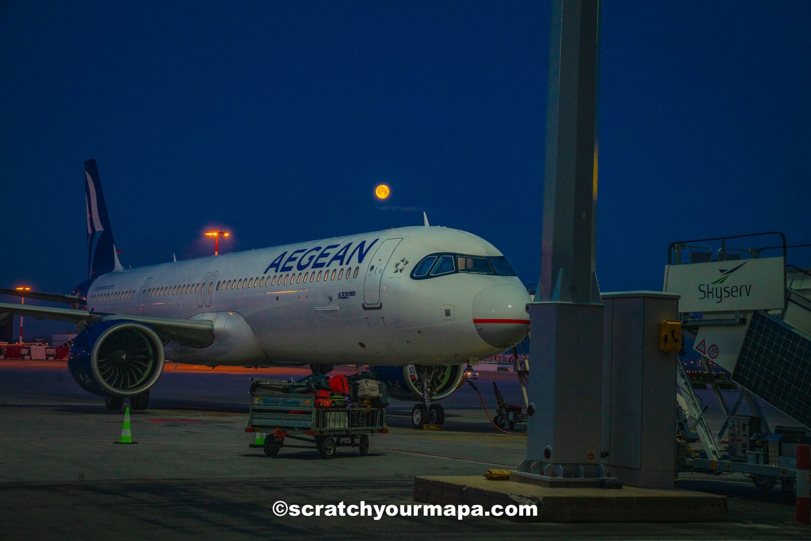 how to get to Santorini by flight
