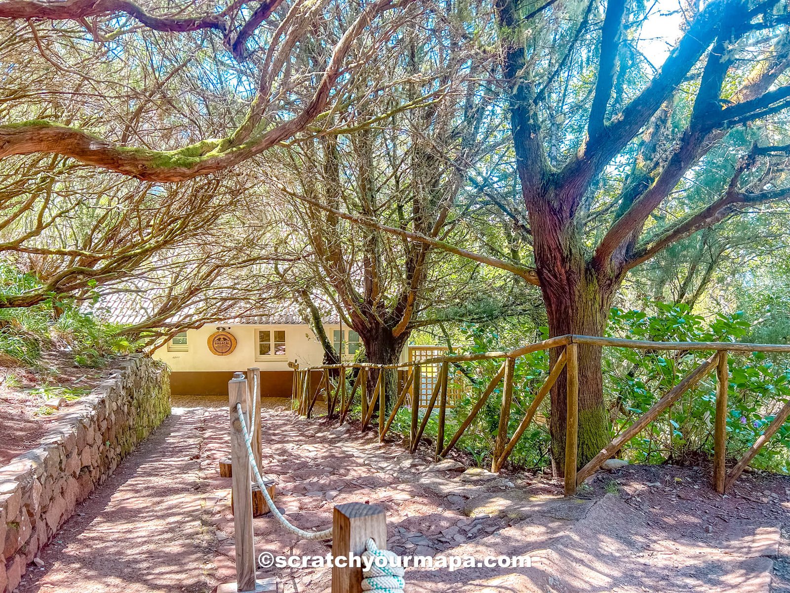 Rabaçal Nature Spot Cafe - where the 25 Fontes hike starts