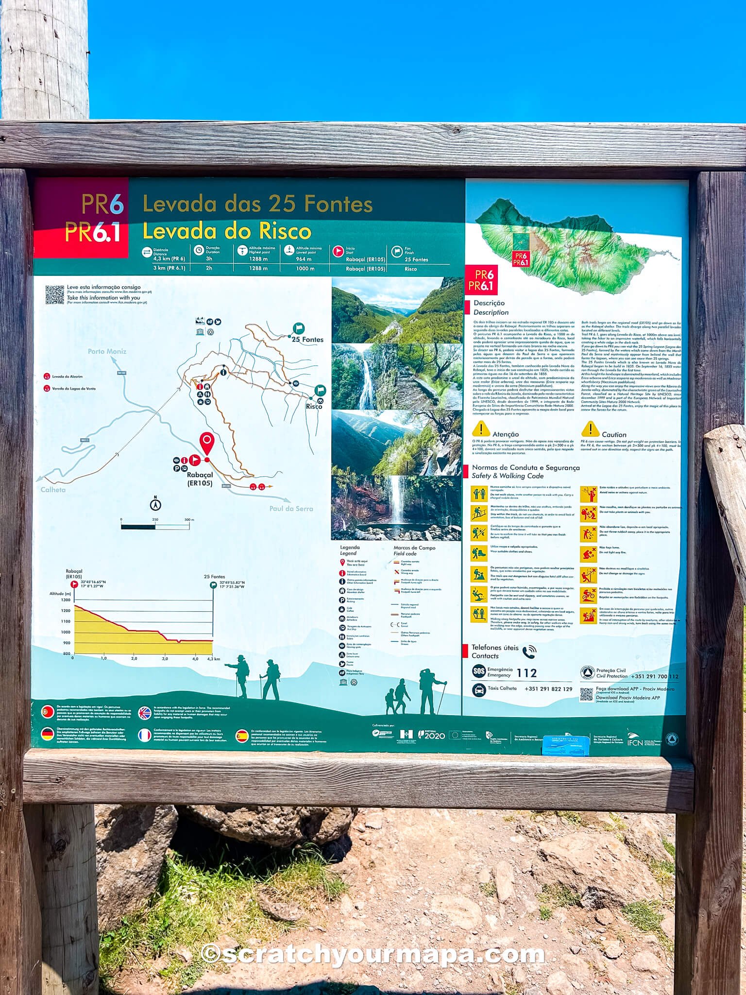 Levada das 25 Fontes hike Madeira travel guide
