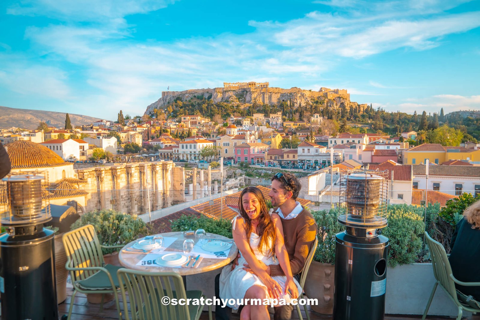 the best rooftop bars in Athens, Greece