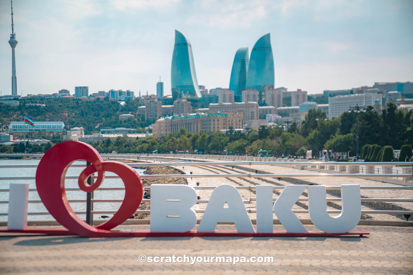Baku Viewpoint - best photo spots in Azerbaijan