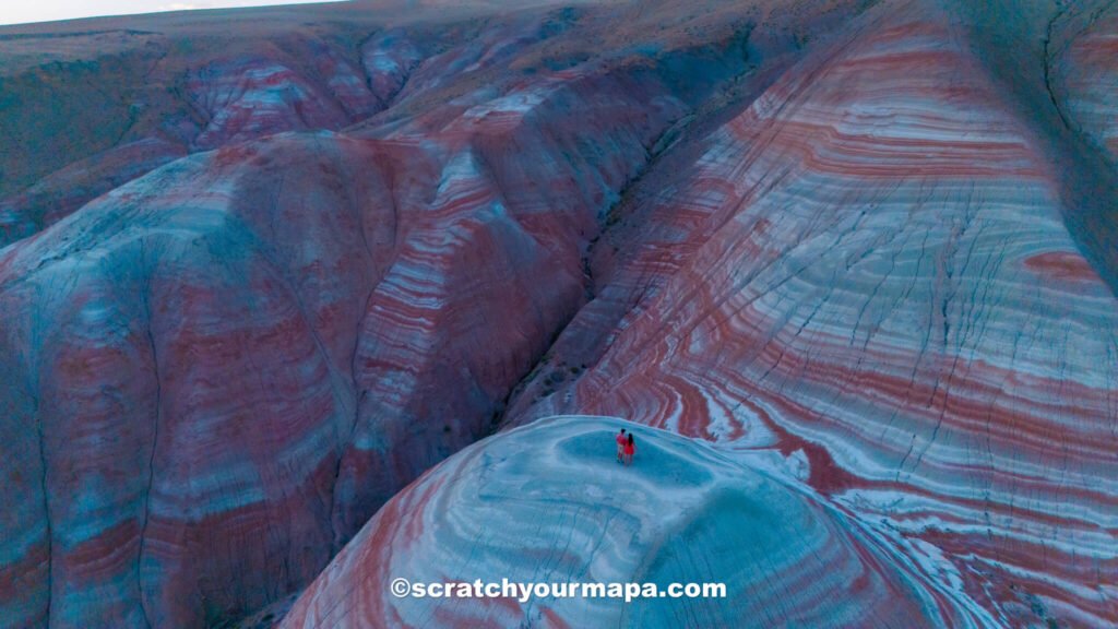 Candy Cane Mountains - best photo spots in Azerbaijan