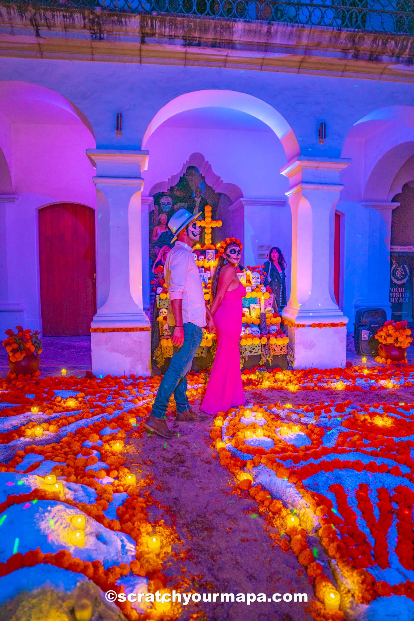 ofrendas during DIa de Los Muertos in Oaxaca, Mexico