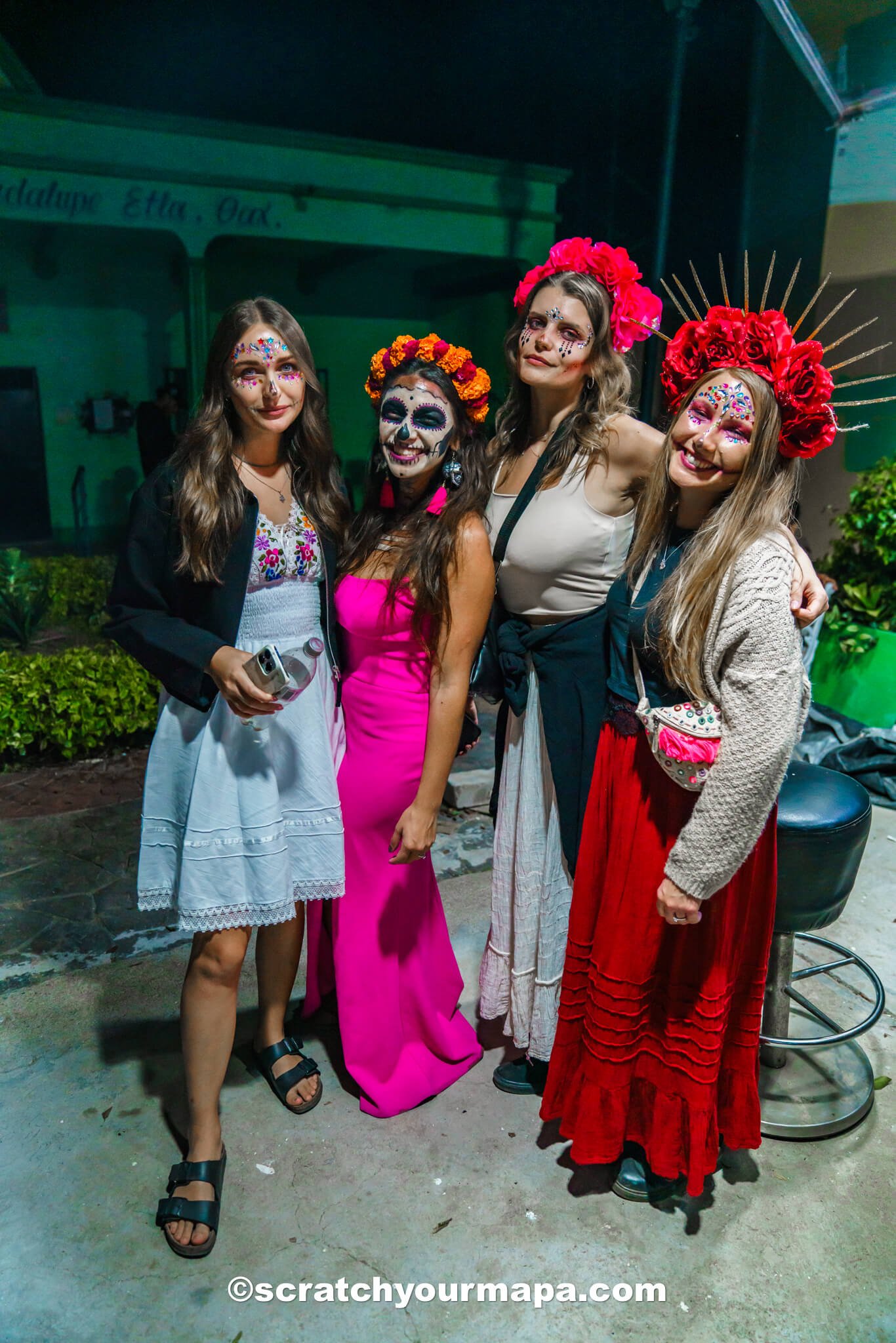 what to wear to Dia de Los Muertos in Oaxaca