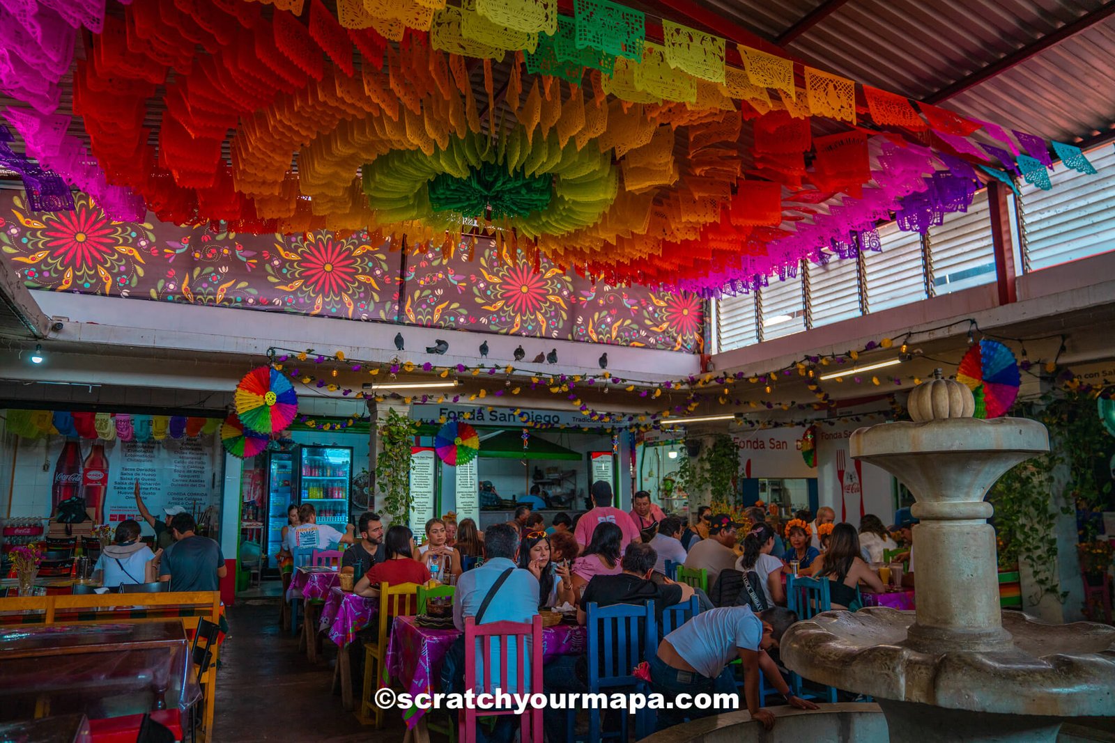 food during Dia de los Muertos in Oaxaca, Mexico