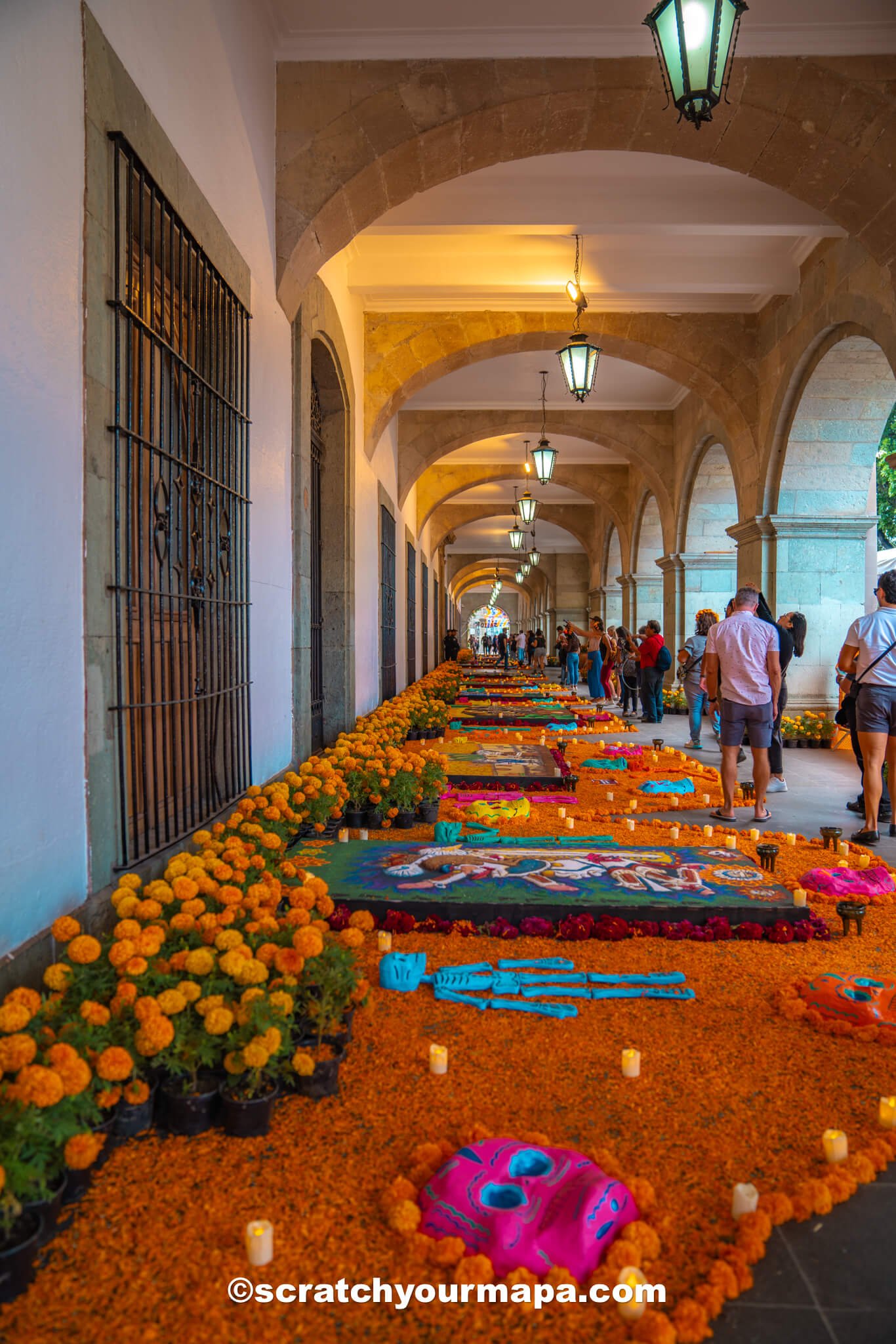 ofrendas during DIa de Los Muertos in Oaxaca, Mexico