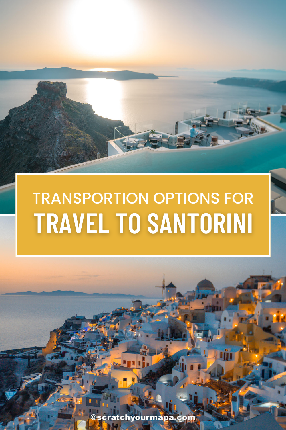 How to get to Santorini pin 