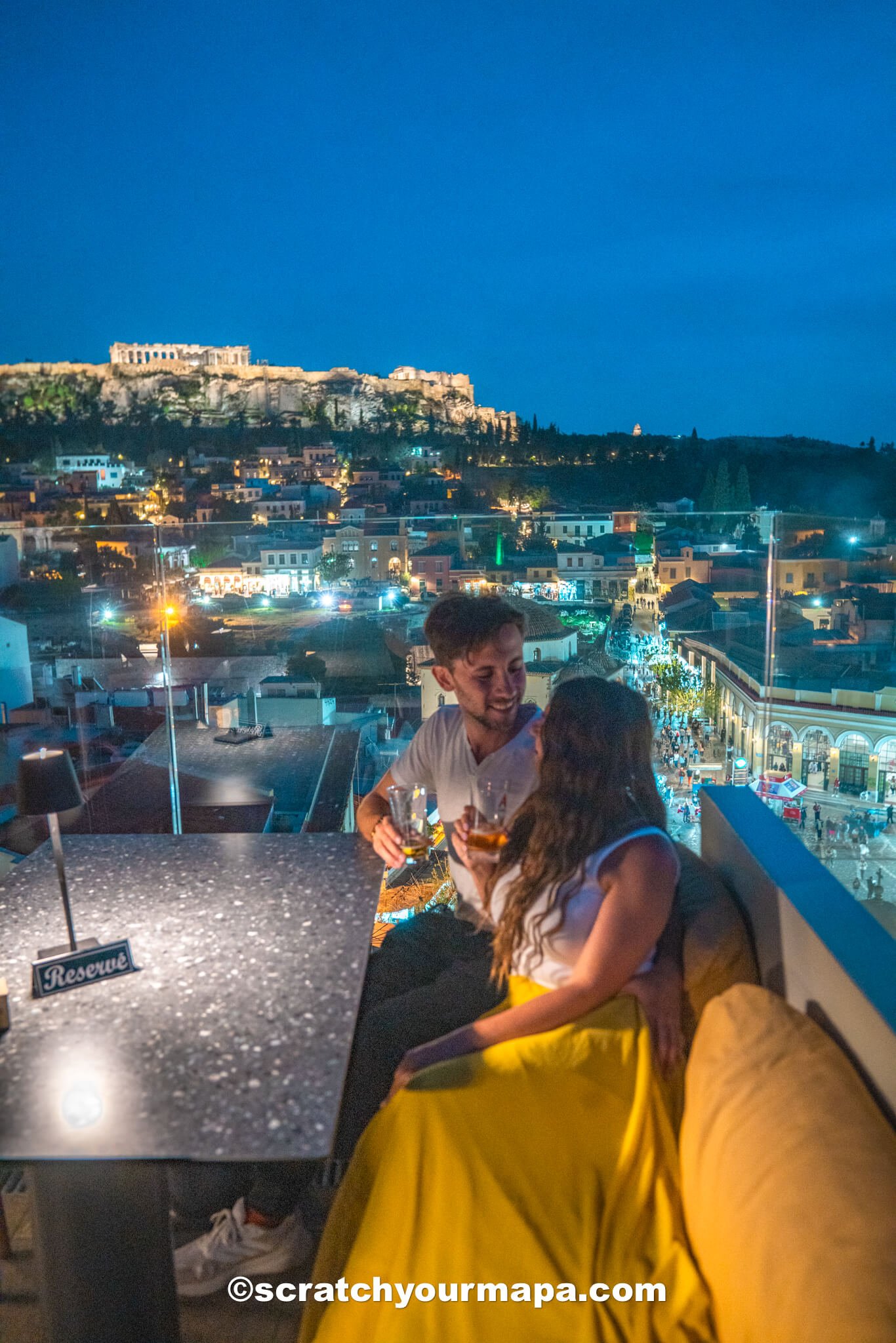 the best rooftop bars in Athens, Greece