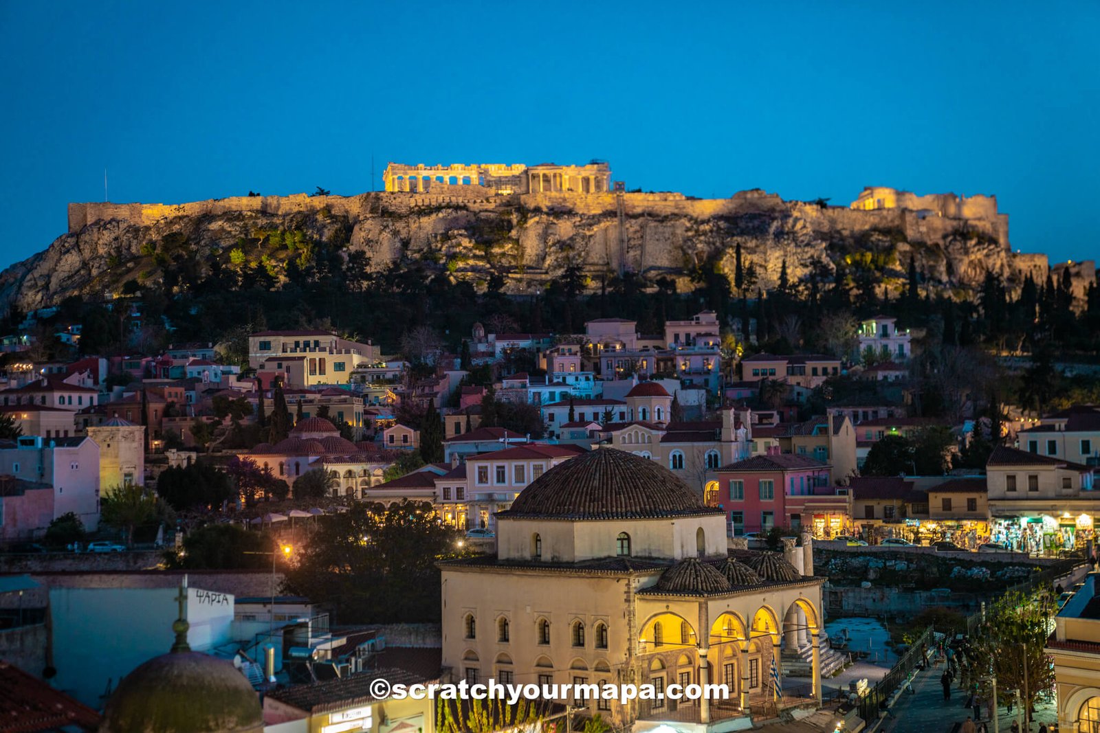rooftop in Athens, Greece