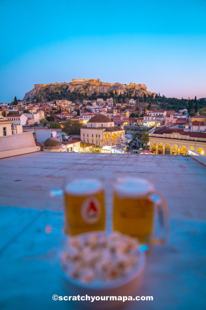 The Top 10 Rooftop Bars in Athens, Greece - Scratch your mapa