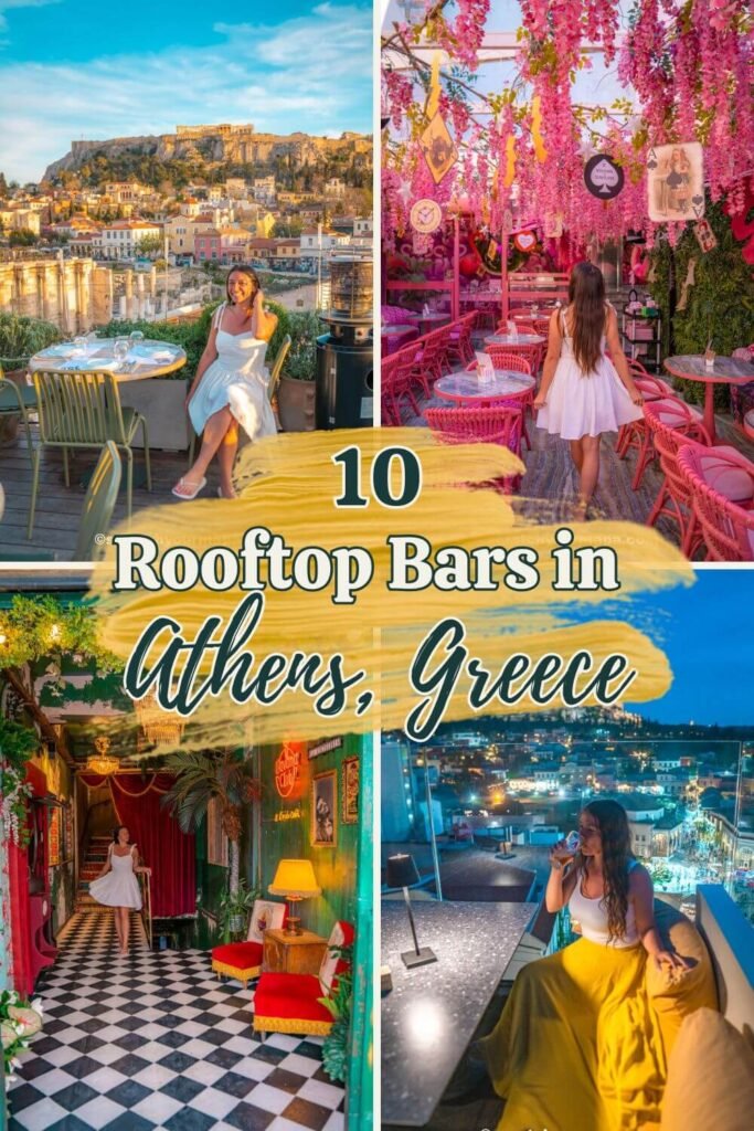 The Top 10 Rooftop Bars in Athens, Greece - Scratch your mapa
