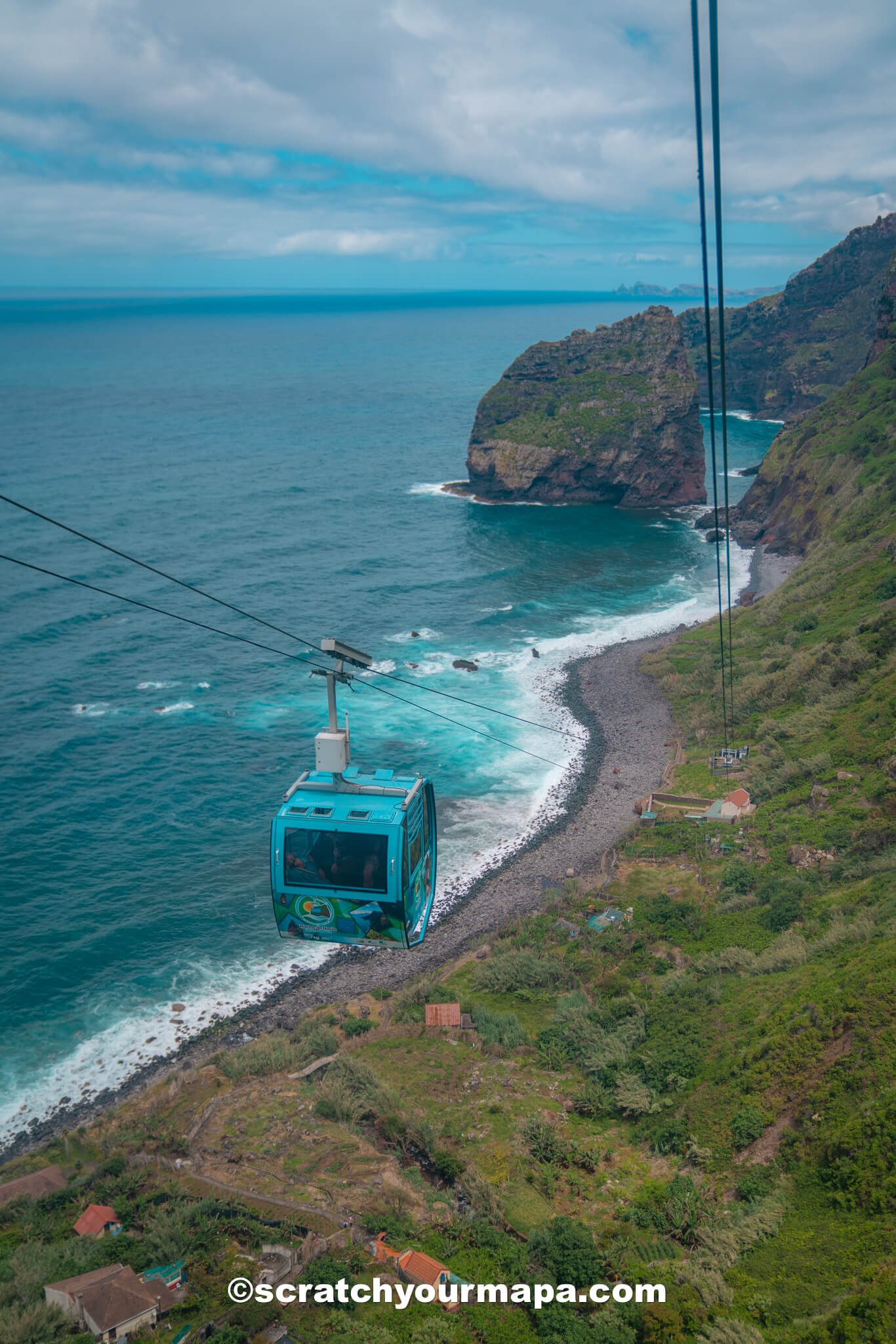 cable car - how to get around Madeira, Portugal