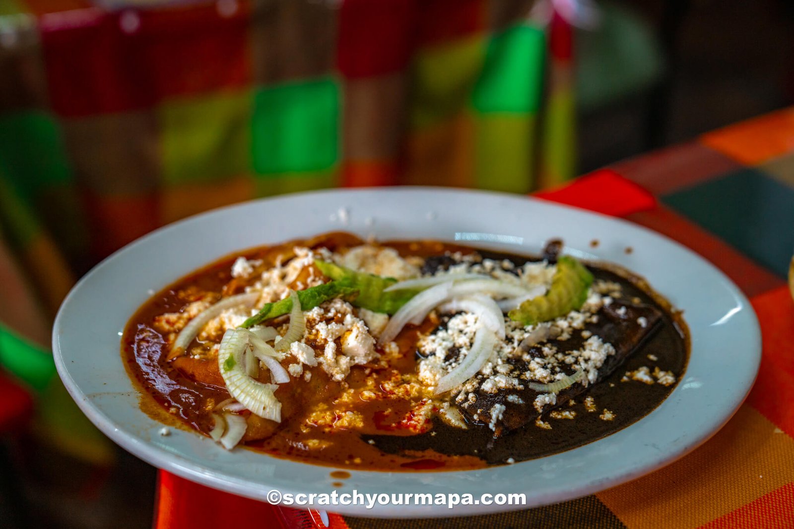 eating local food while visiting Oaxaca Mexico