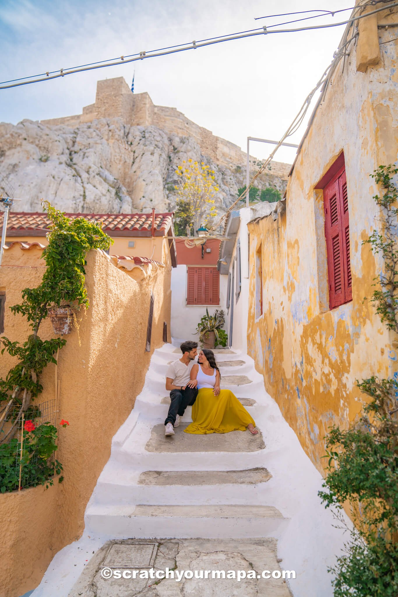 Anafiotika - how to get around Athens, Greece