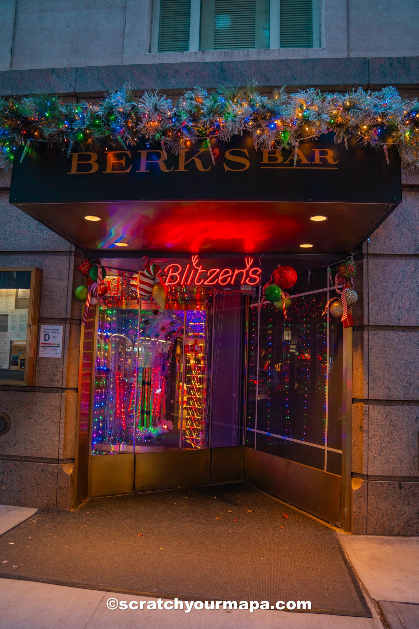Blitzen Bar - best Christmas bars in NYC 